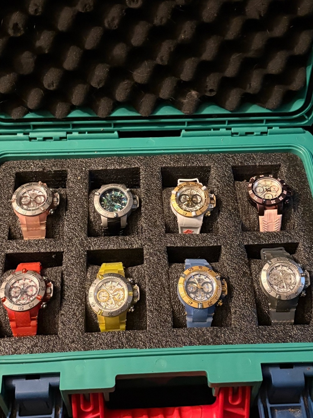 SALE! Invicta Subaqua 8 watch collection with collector case Excellent condition - Picture 4 of 12